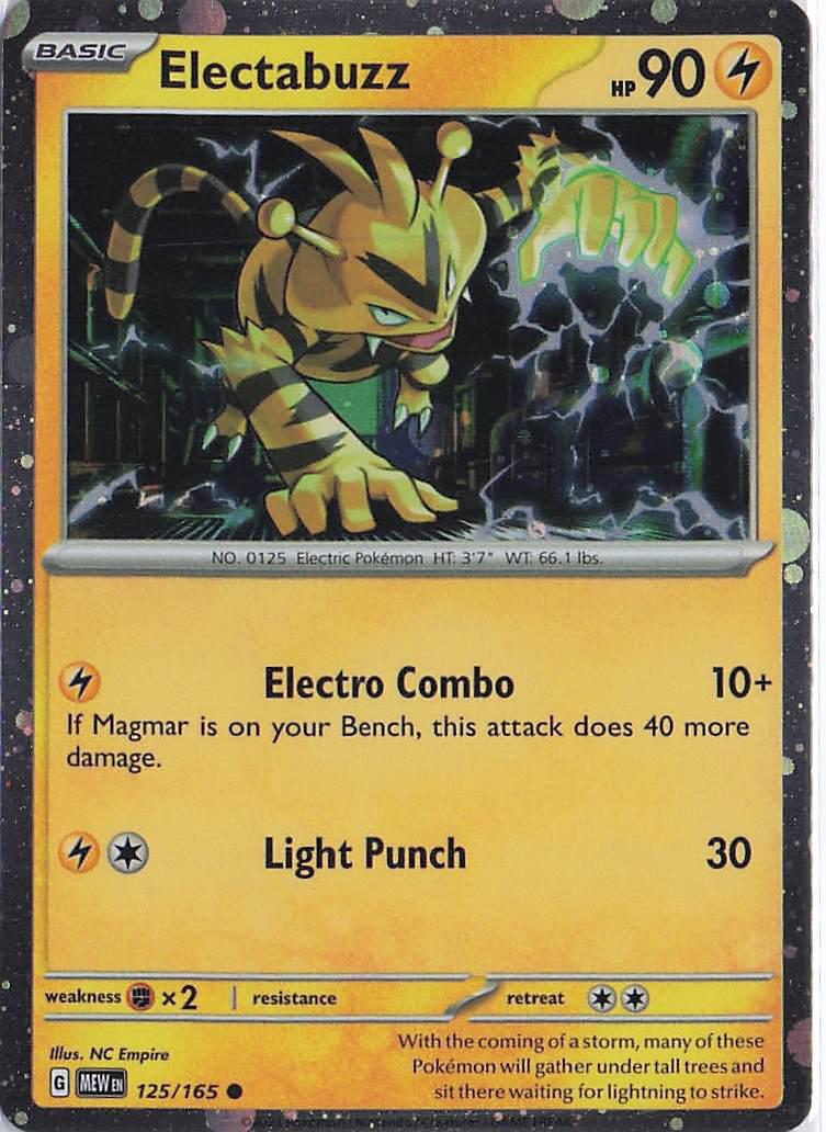 Electabuzz 125/165 (Cosmic Holo)