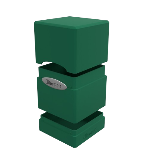 Ultra Pro - Green Satin Tower Deck Box