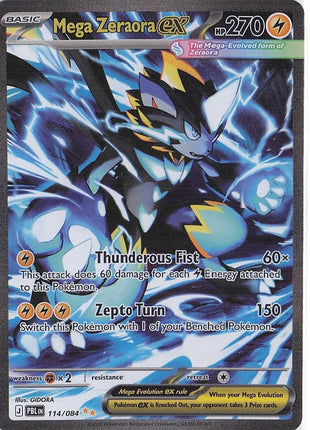 Mega Zeraora ex 114/084