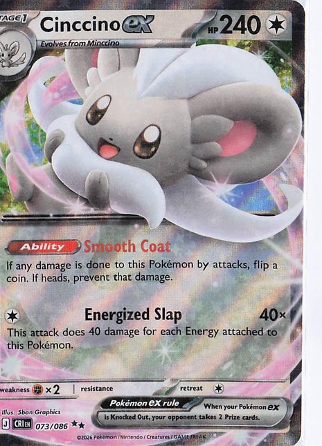 Cinccino ex 073/086