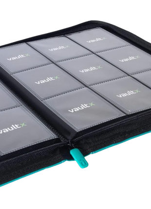 Vault X - Ocean Blue 9 Pocket Zip Binder