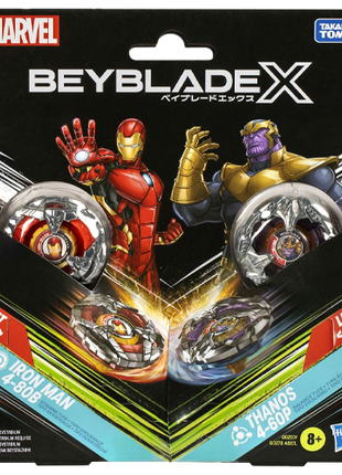 Beyblade X - Marvel Iron Man vs Thanos