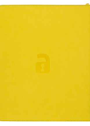Vault X - Yellow 12 Pocket Zip Binder