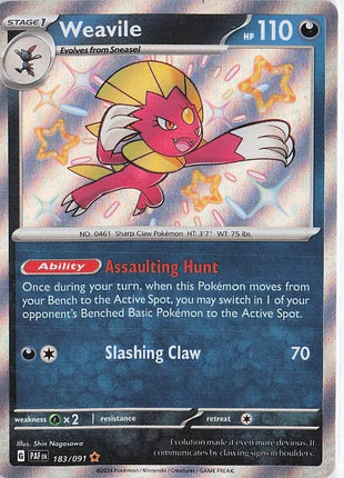 Weavile 183/091