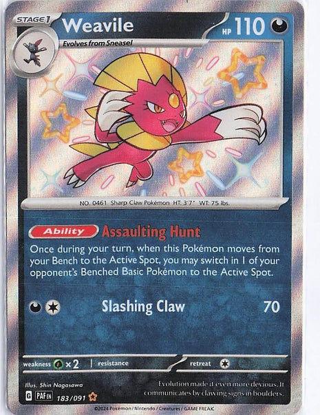 Weavile 183/091