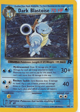 Dark Blastoise 3/82 (H)