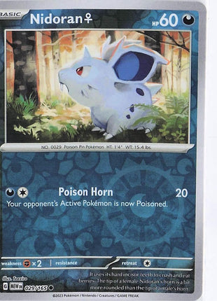 Nidoran 029/165 (RH)