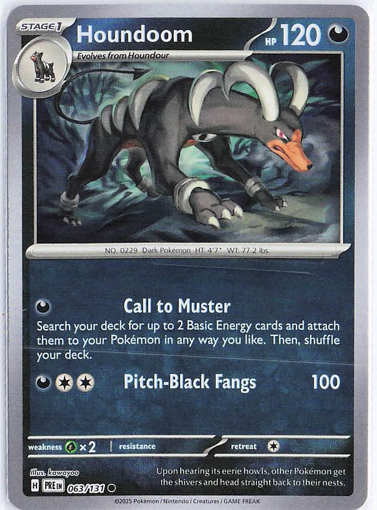 Houndoom 063/131 (Pokeball)