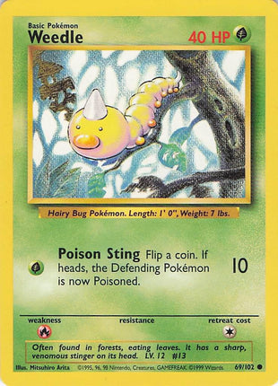 Weedle 69/102