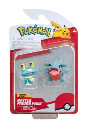 Pokemon - Froakie & Gible Battle Figure