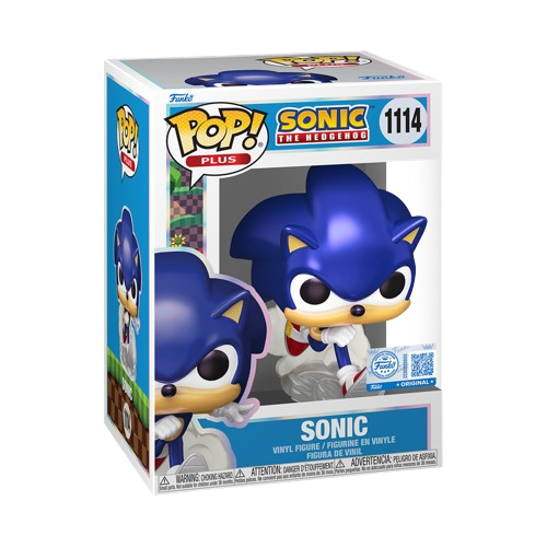 Sonic the Hedgehog - Sonic (Pearlescent) #1114 Funko Pop!