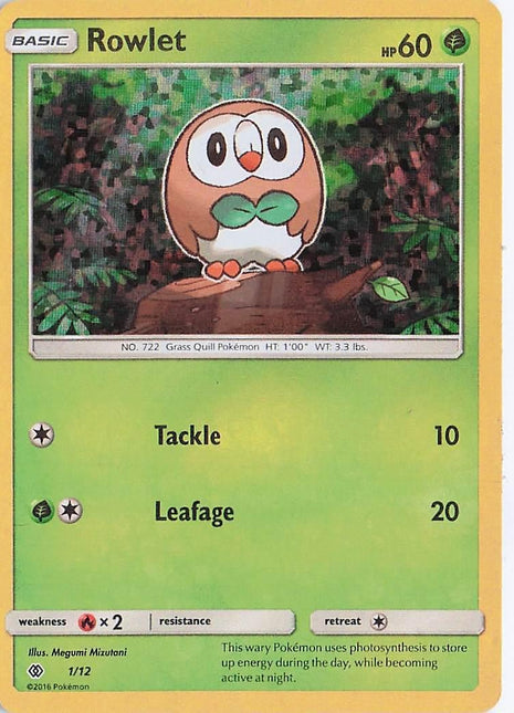 Rowlet 1/12 (H)