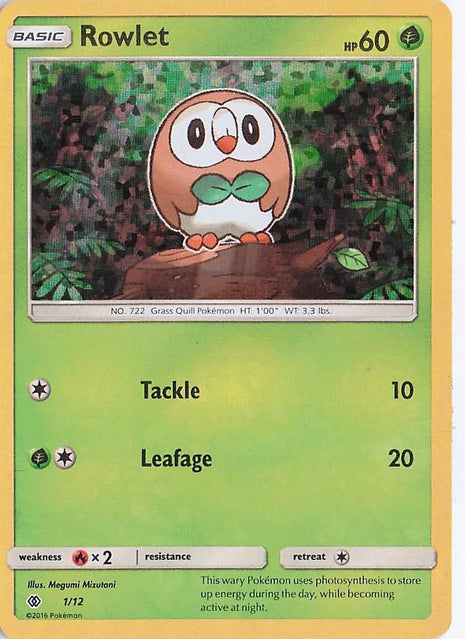Rowlet 1/12 (H)