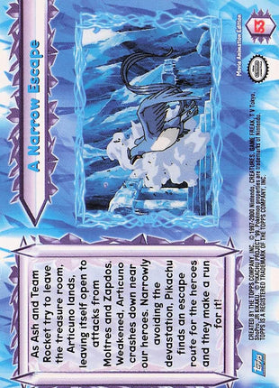 A Narrow Escape 53 (H)