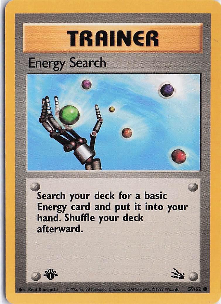 Energy Search 59/62 (1st)