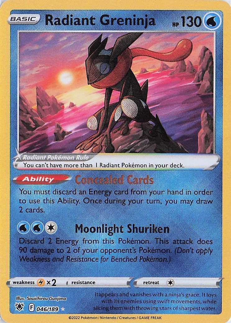 Radiant Greninja 046/189