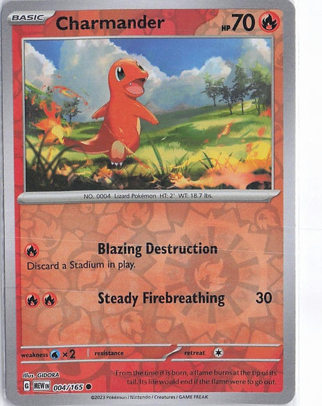 Charmander 004/165 (RH)