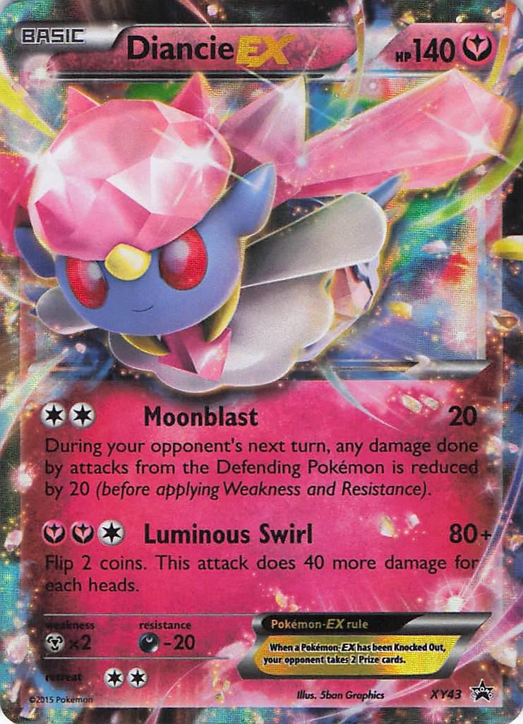 Diancie EX XY43 Promo (H)