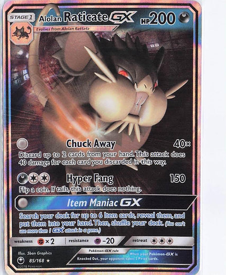 Alolan Raticate GX 85/168