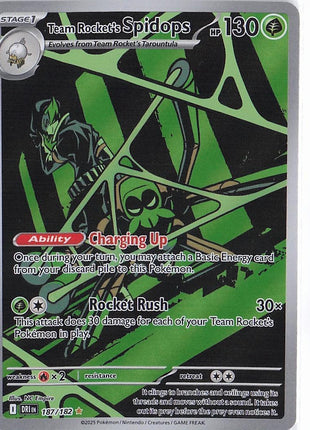 Team Rocket's Spidops 187/182
