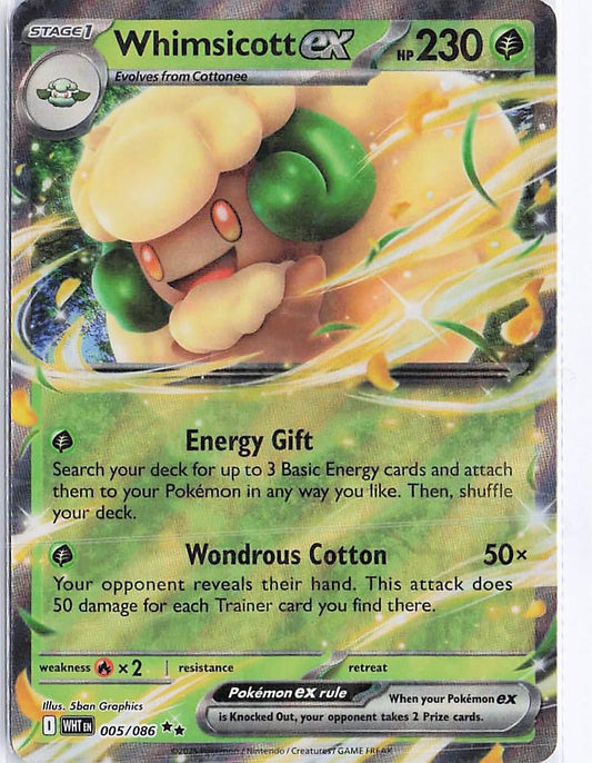 Whimsicott ex 005/086