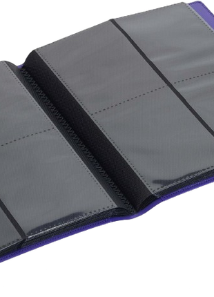 Vault X - Purple 4 Pocket Strap Binder