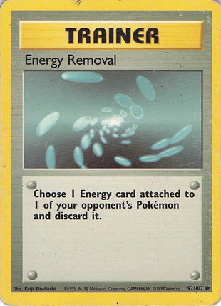 Energy removal 92/102