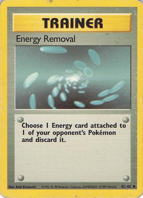 Energy removal 92/102