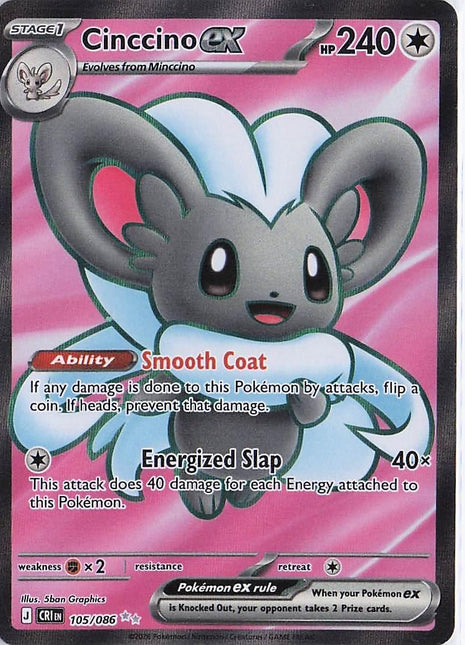 Cinccino ex 105/086