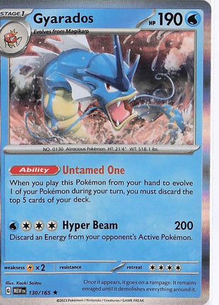 Gyarados 130/165 (H)