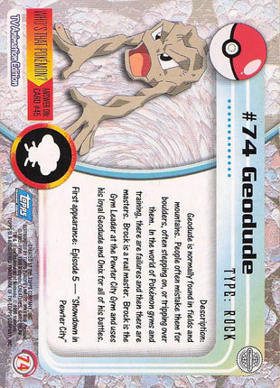 Geodude #74 - Topps