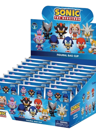Sonic The Hedgehog - Series 2: 3D Character Bag Clip Blind Bag