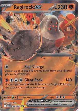 Regirock ex 101/182