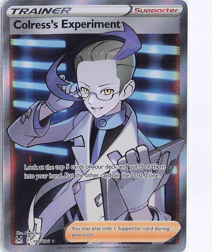 Colress’s Experiment 190/196