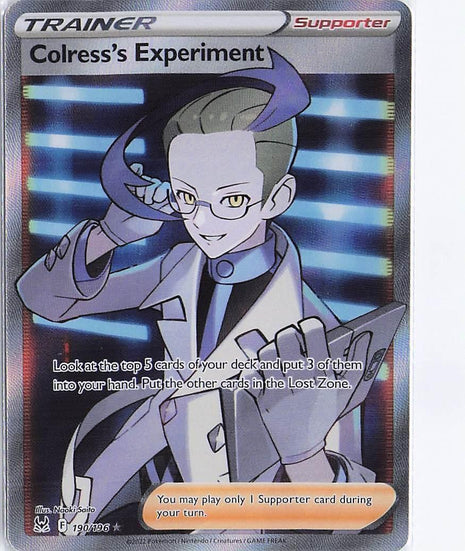 Colress’s Experiment 190/196