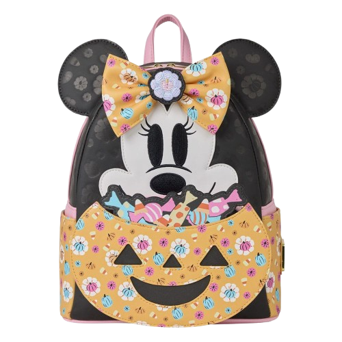 Loungefly - Minnie Mouse Candy Pumpkin Mini Backpack