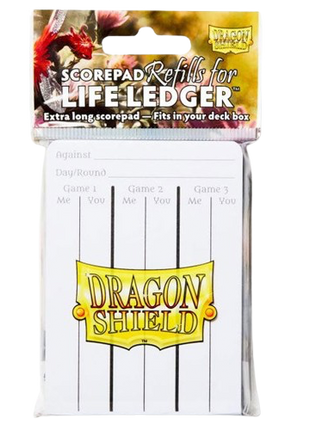 Dragon Shield - Life Ledger Scorepad Refill
