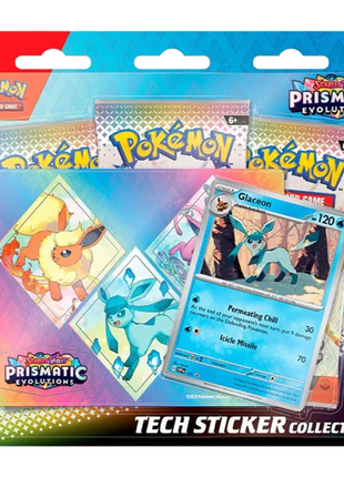 Pokemon - Prismatic Evolutions Tech Sticker Collection