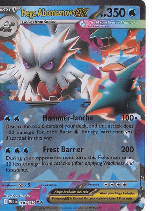 Mega Abomasnow ex 036/132