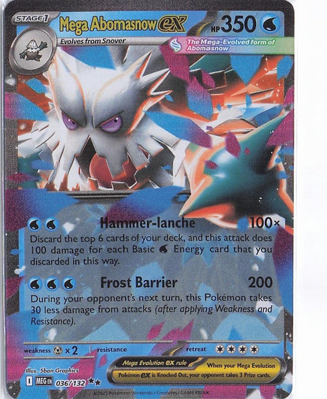 Mega Abomasnow ex 036/132