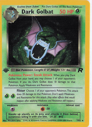 Dark Golbat 7/82 (1st)(H)