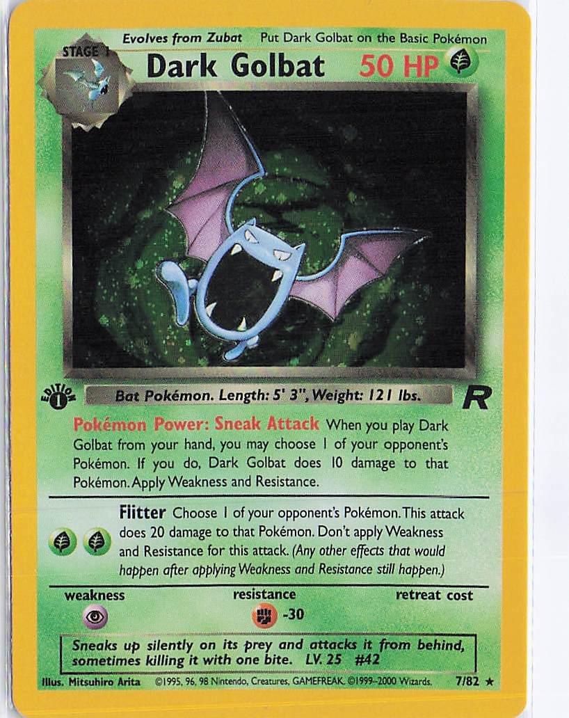 Dark Golbat 7/82 (1st)(H)