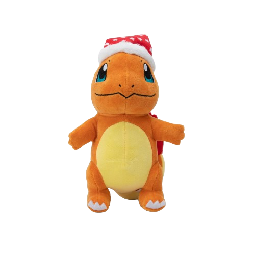 Pokemon - Chamander With Santa Hat Plush