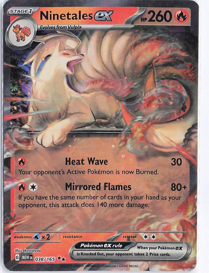 Ninetales ex 038/165