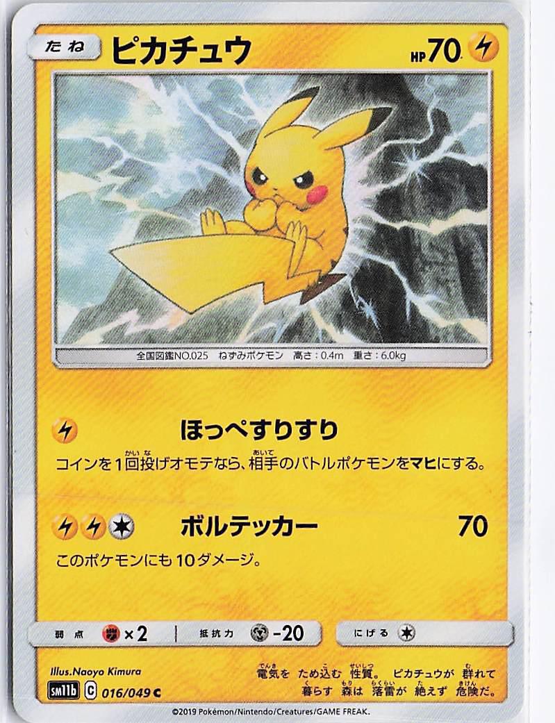 Pikachu 016/049