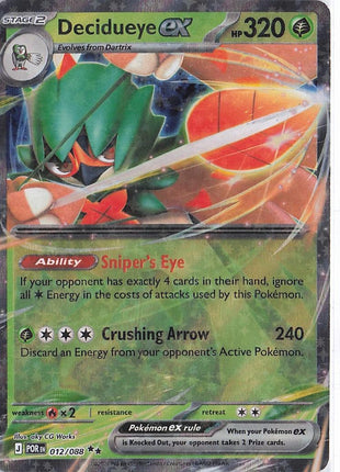 Decidueye ex 012/088