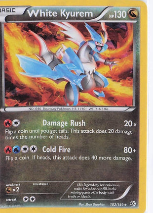 White Kyurem 102/149 (H)