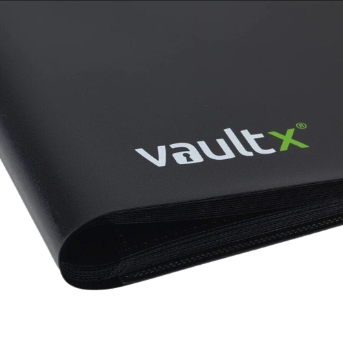 Vault X - Black 9 Pocket Strap Binder