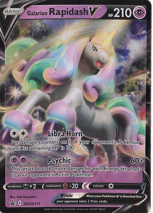 Galarian Rapidash V SWSH111