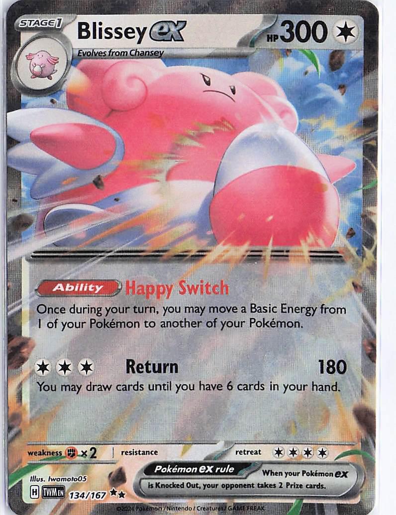 Blissey ex 134/167